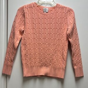 St. John's Bay Women's Coral Cable Knit Sweater Size Medium